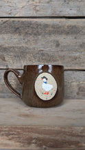 Load image into Gallery viewer, #257 - *SECONDS ITEM* Brown Cowboy Goose Mug