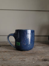 Charger l'image dans la galerie, #76 Blue Mug - Brown Horseshoe
