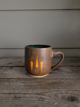 Load image into Gallery viewer, #55 Carrot Mug - Green Inside
