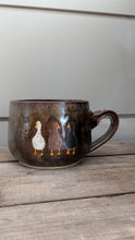 Charger l'image dans la galerie, #4 ***SECONDS ITEM*** Large Cappuccino Duck Mug

