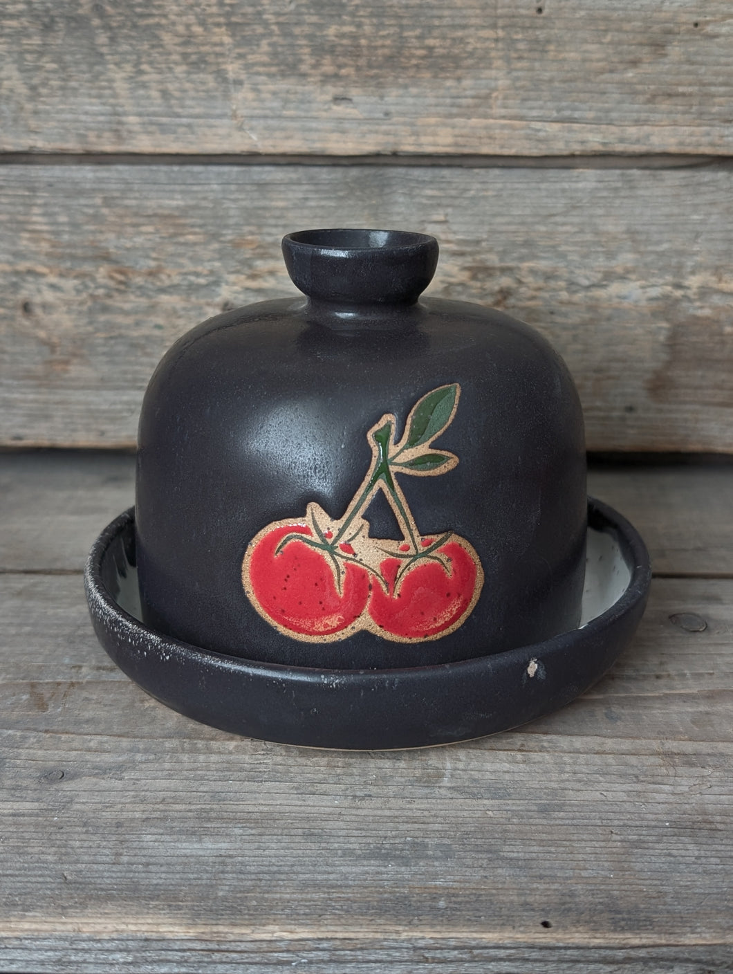 *SECONDS* Tomato Butter Dish