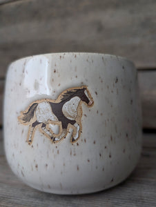 Paint Horse Matcha Bowl
