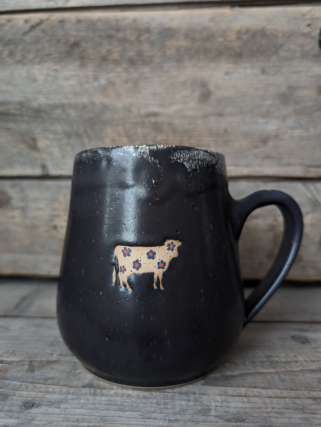 Flower Cow Mug
