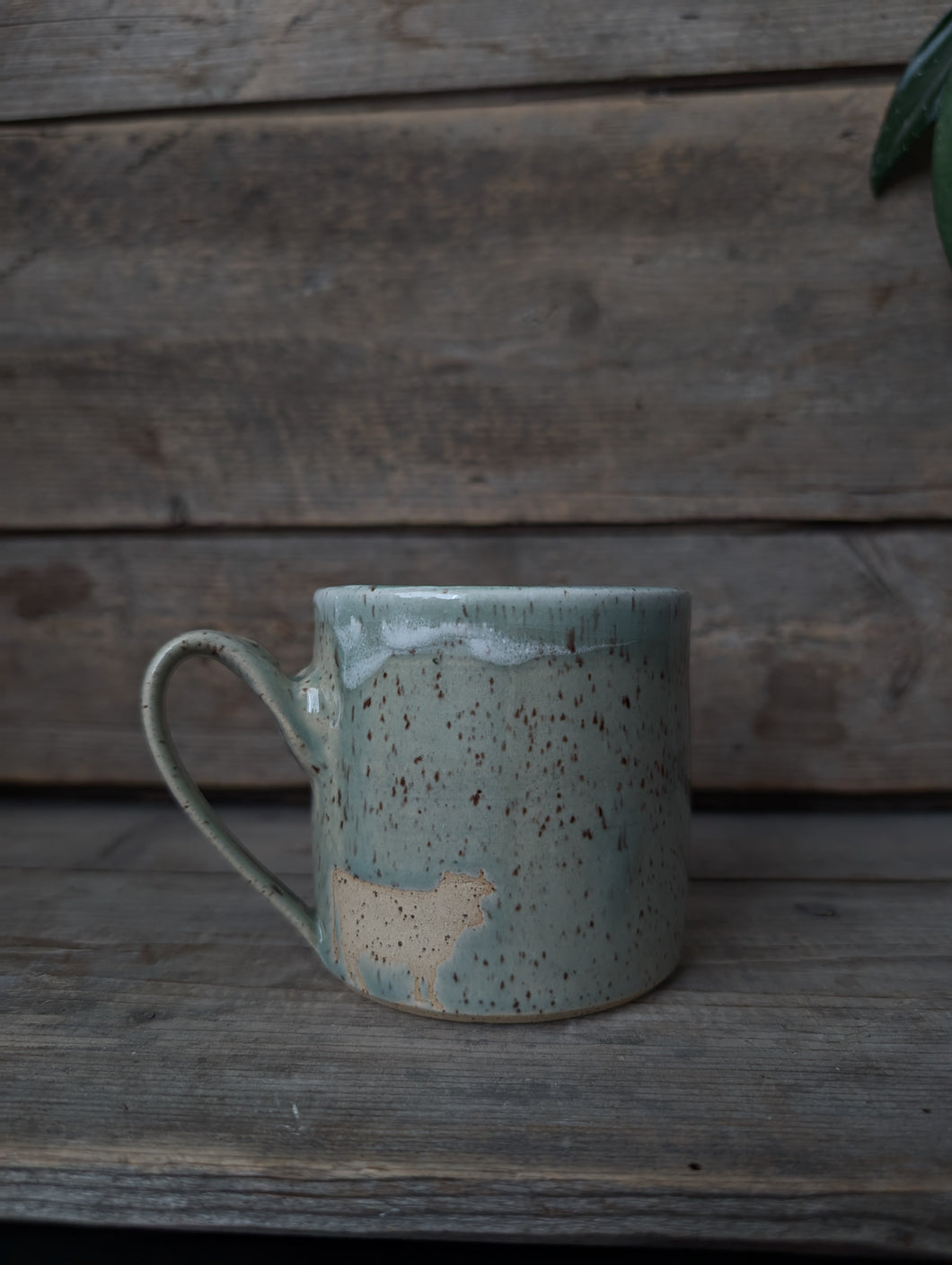 Mint Cow Mug