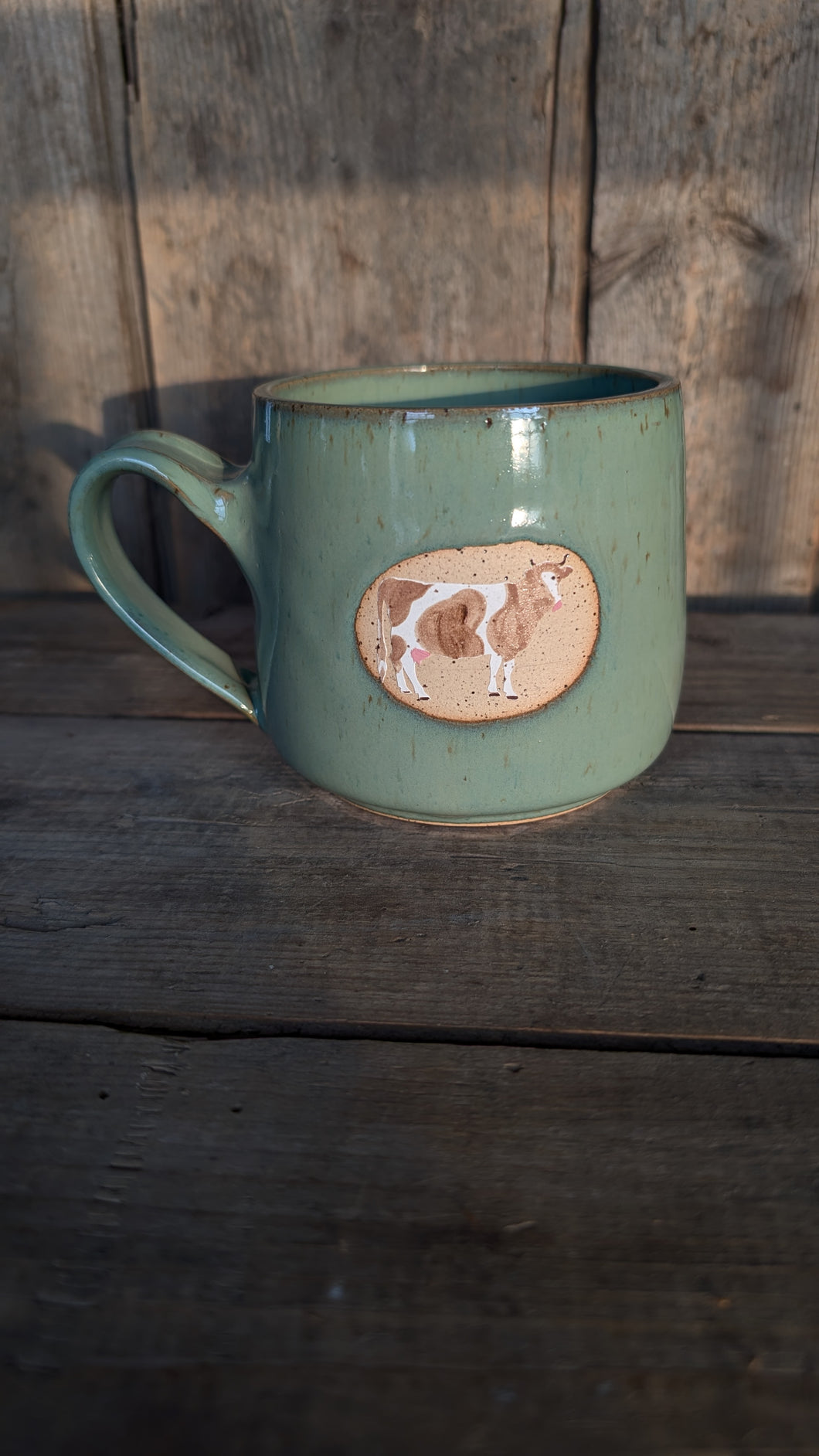 #104- Ayrshire Cow Mug