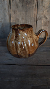 #108- Pumpkin Shaped Mug