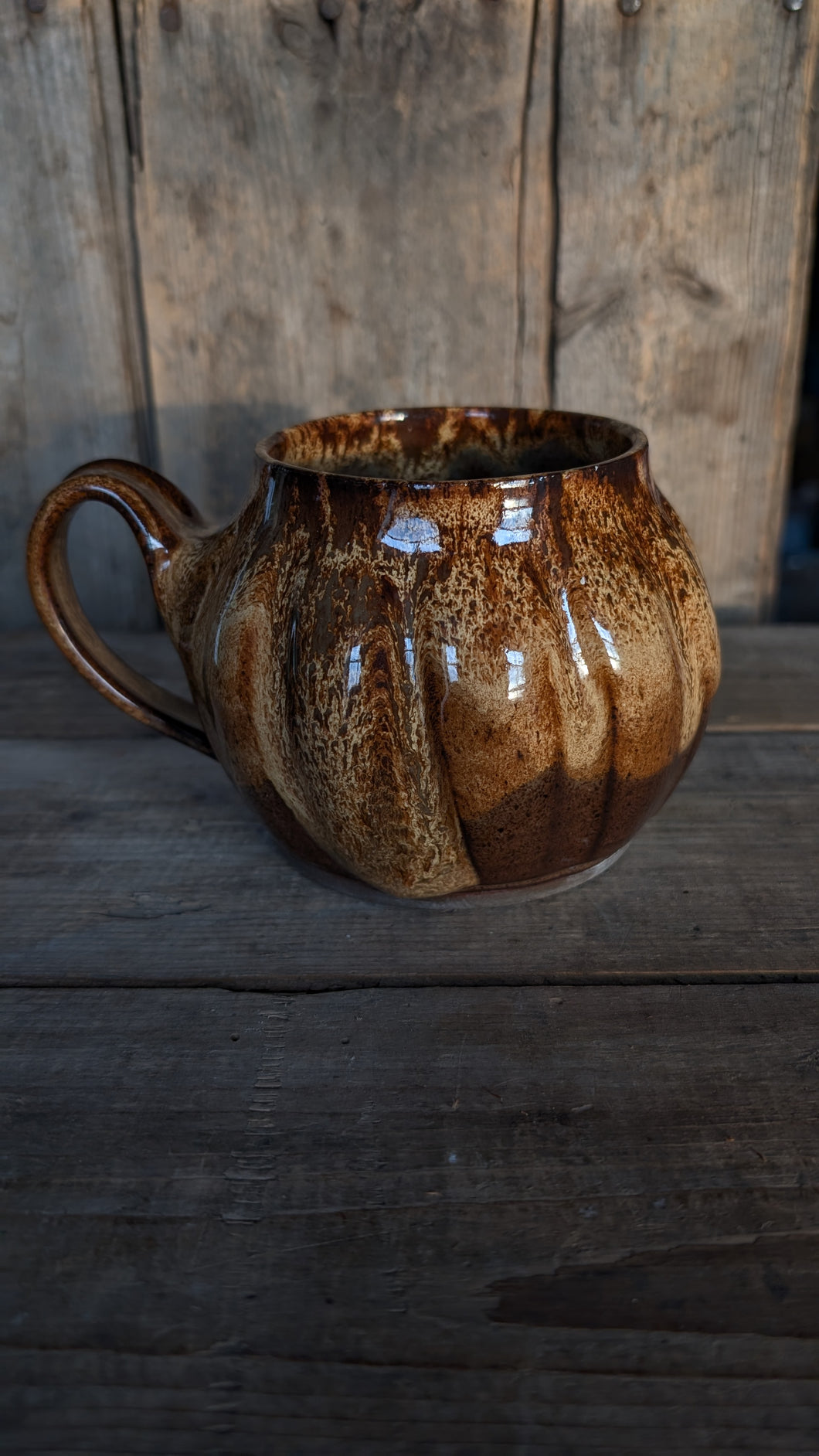 #106- Pumpkin Shaped Mug
