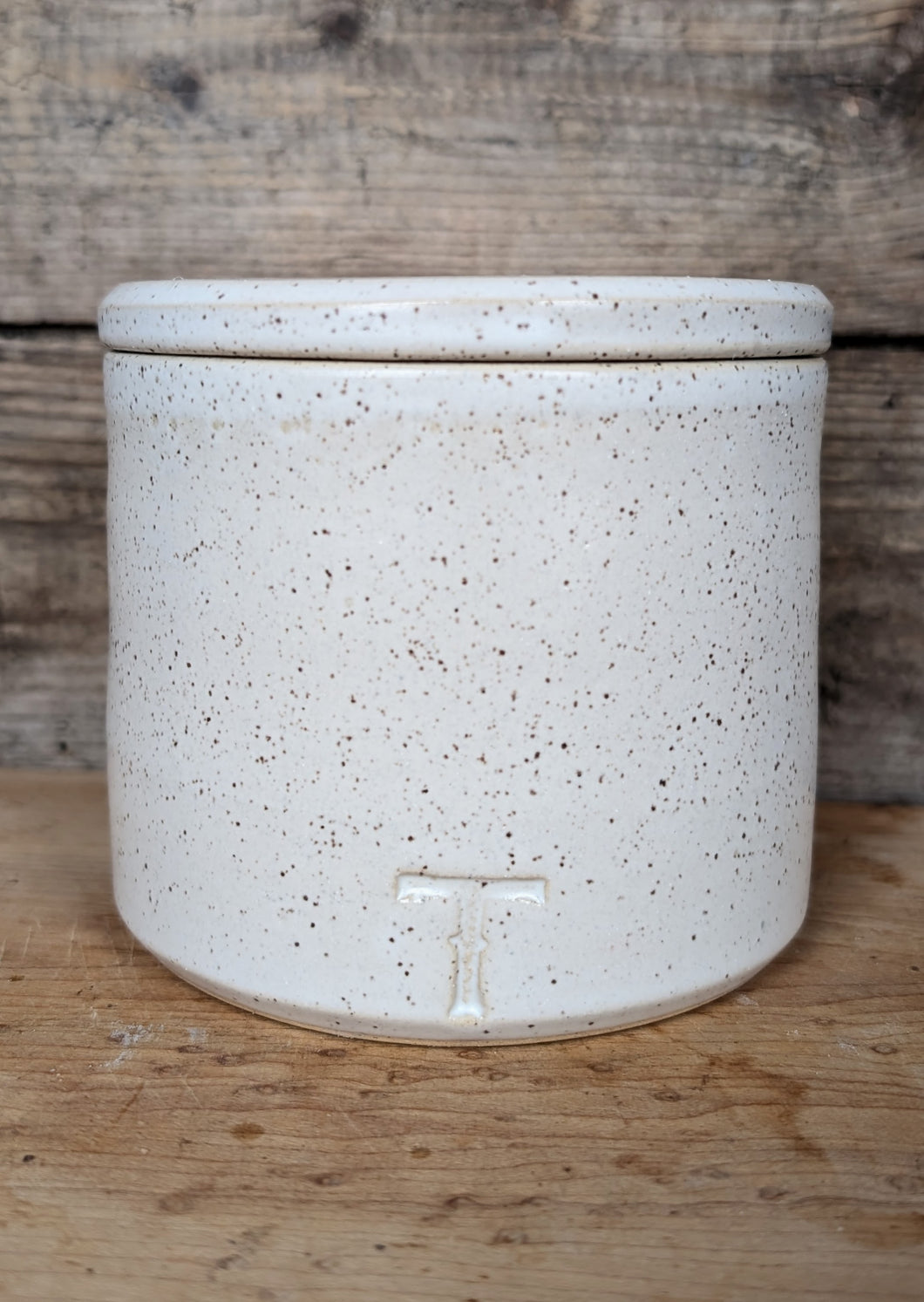 Starter Crock - White