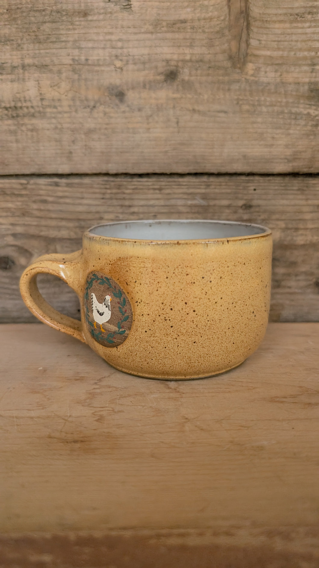 #93 -  Winter Chicken Mug