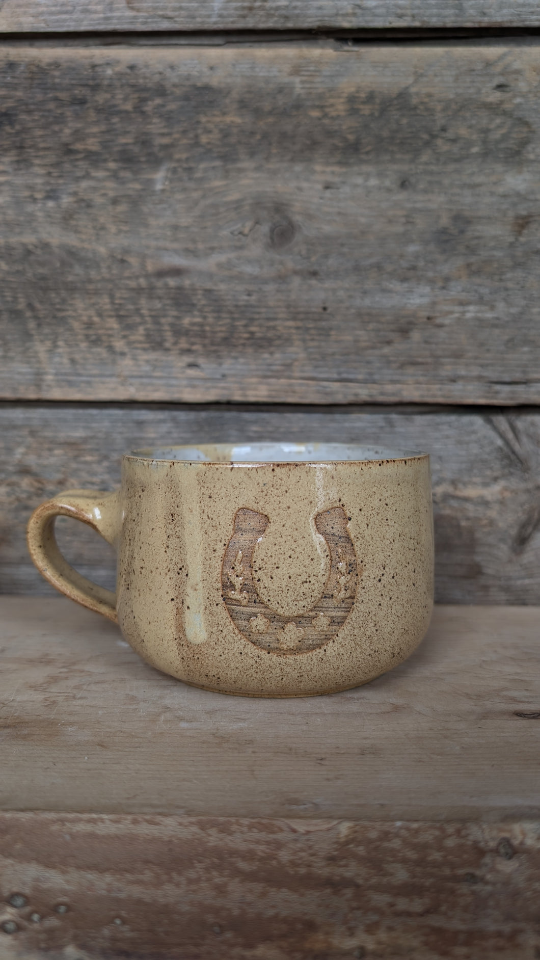 #236 - Yellow Horseshoe Mug