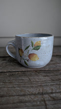 Load image into Gallery viewer, Small Blue Lemon Mug
