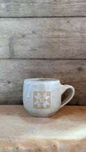 Load image into Gallery viewer, #27 White Quilt Mug
