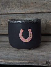 Load image into Gallery viewer, Pink Horseshoe Matcha Bowl
