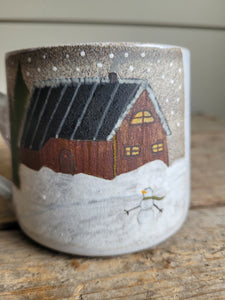 Log Cabin Mug - Holiday Collection