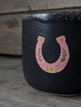 Load image into Gallery viewer, Pink Horseshoe Matcha Bowl
