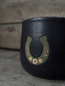 Green Horseshoe Matcha Bowl