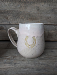 Pink Horseshoe Mug
