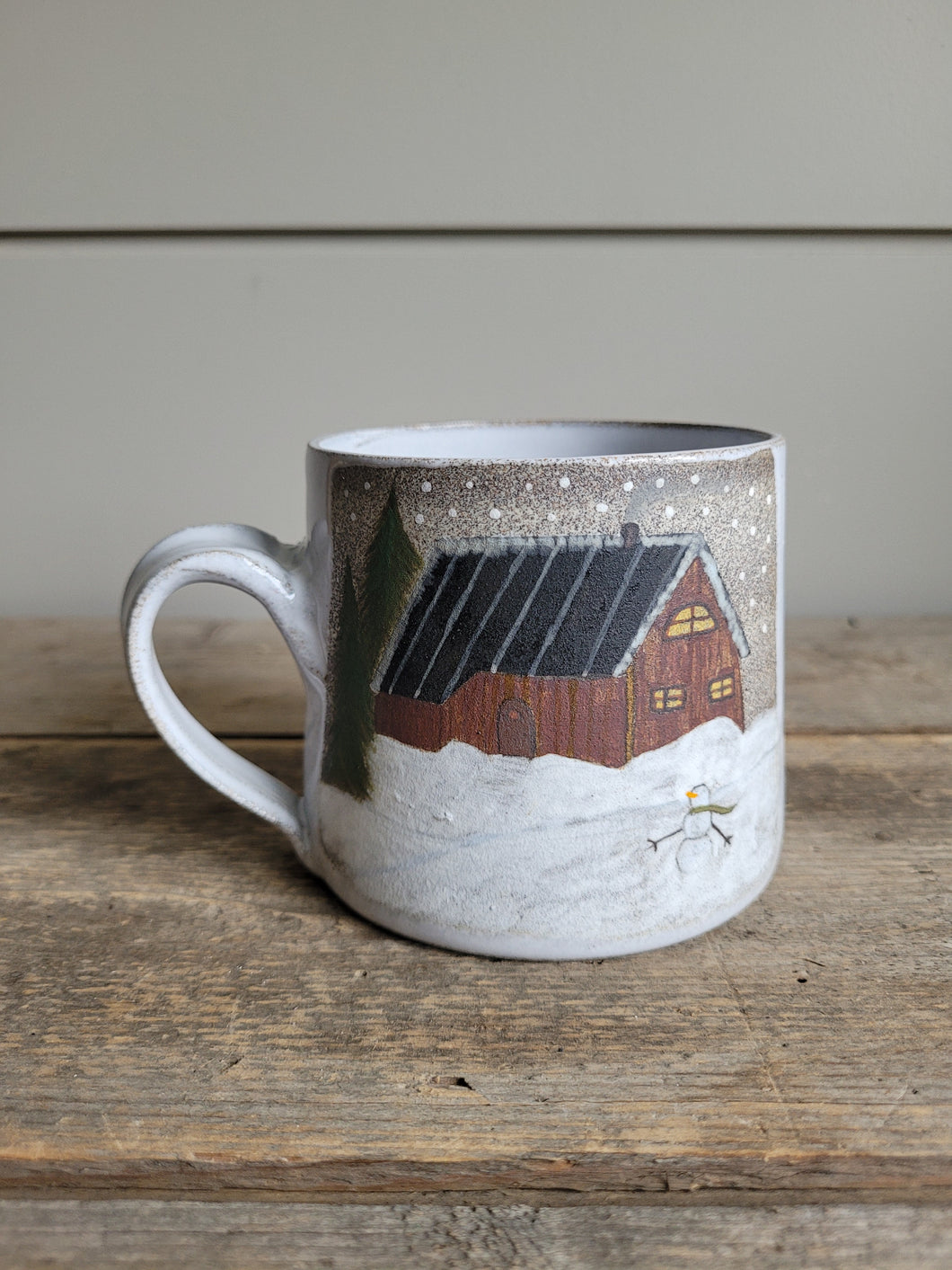 Log Cabin Mug - Holiday Collection